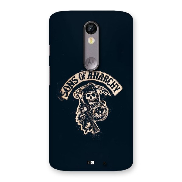 Sons Of Anarchy Back Case for Moto X Force