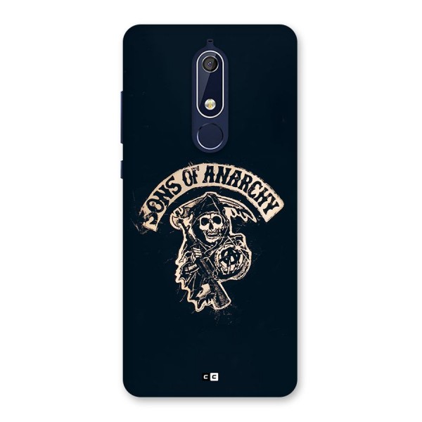 Sons Of Anarchy Back Case for Nokia 5.1