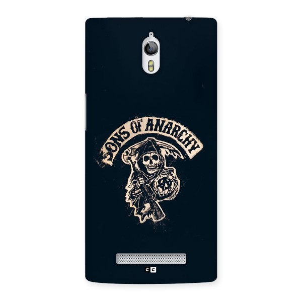 Sons Of Anarchy Back Case for Oppo Find 7