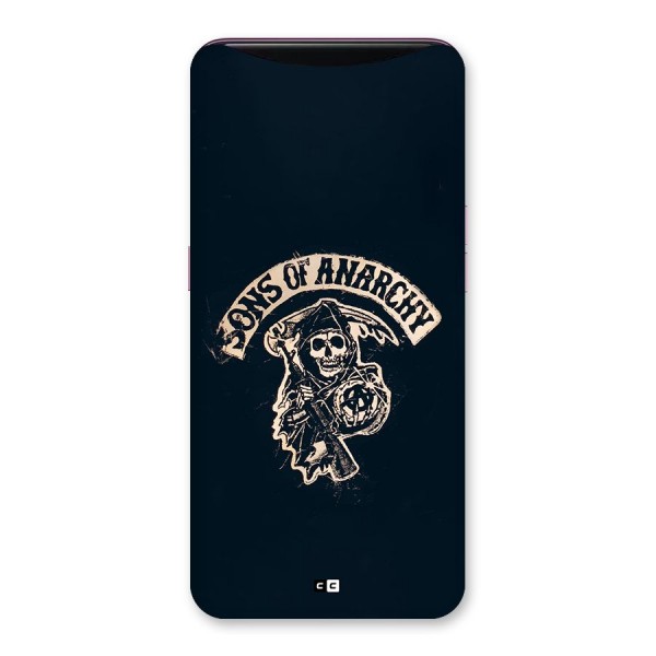 Sons Of Anarchy Back Case for Oppo Find X