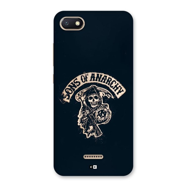 Sons Of Anarchy Back Case for Redmi 6A