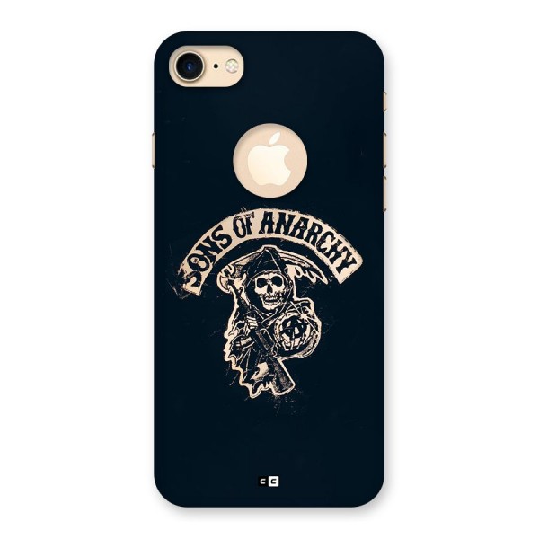 Sons Of Anarchy Back Case for iPhone 8 Logo Cut