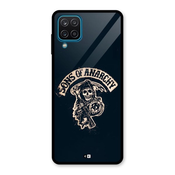 Sons Of Anarchy Glass Back Case for Galaxy A12