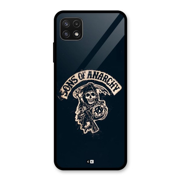 Sons Of Anarchy Glass Back Case for Galaxy A22 5G