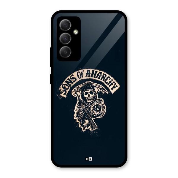 Sons Of Anarchy Glass Back Case for Galaxy A34