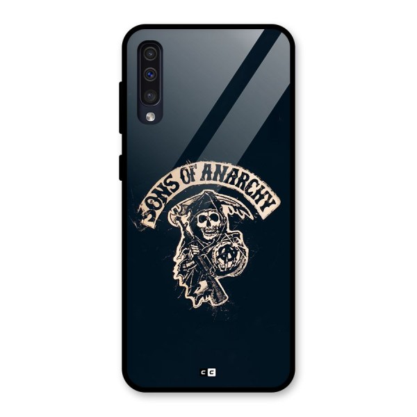 Sons Of Anarchy Glass Back Case for Galaxy A50