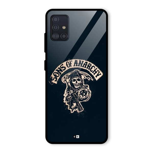 Sons Of Anarchy Glass Back Case for Galaxy A51