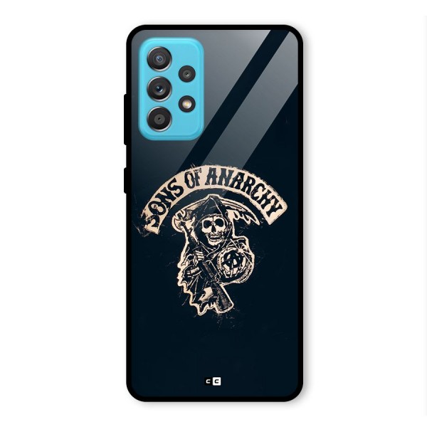 Sons Of Anarchy Glass Back Case for Galaxy A52