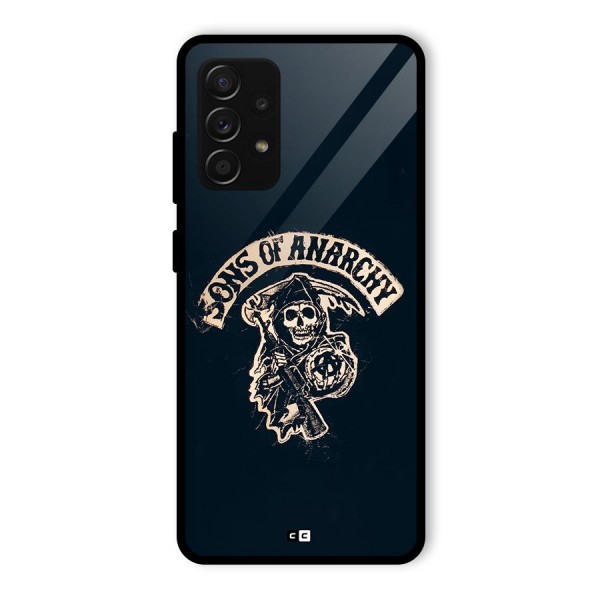 Sons Of Anarchy Glass Back Case for Galaxy A53 5G