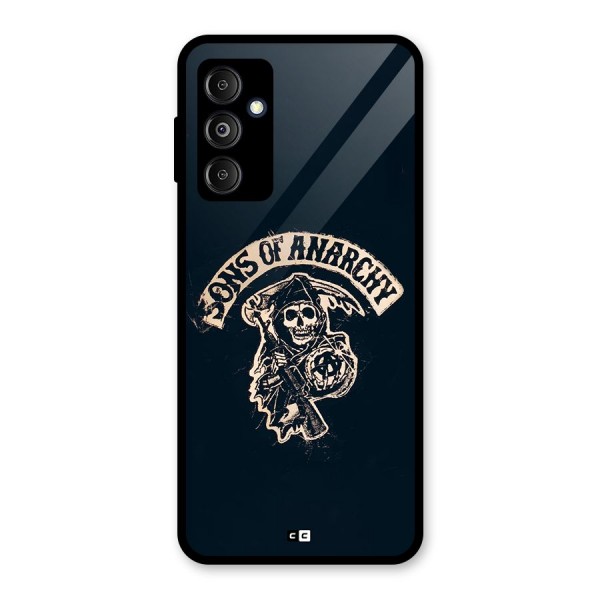 Sons Of Anarchy Glass Back Case for Galaxy M14 5G