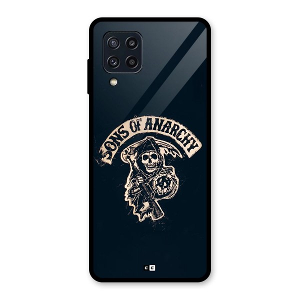 Sons Of Anarchy Glass Back Case for Galaxy M32