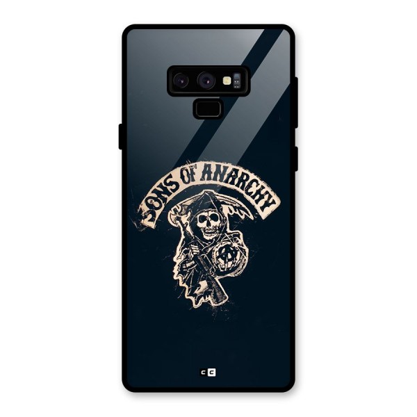 Sons Of Anarchy Glass Back Case for Galaxy Note 9