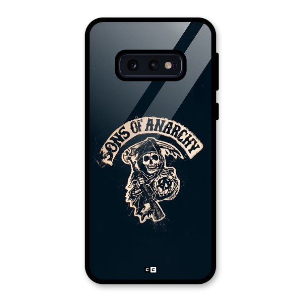 Sons Of Anarchy Glass Back Case for Galaxy S10e