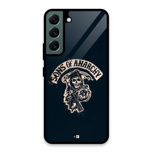 Sons Of Anarchy Glass Back Case for Galaxy S22 5G