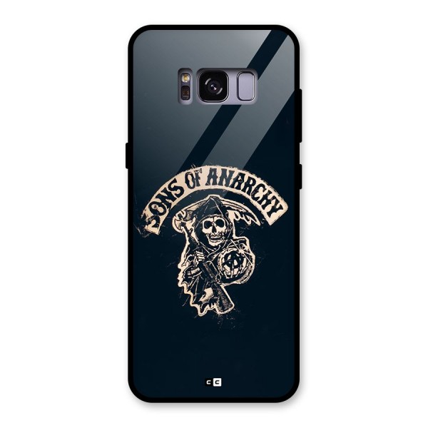 Sons Of Anarchy Glass Back Case for Galaxy S8