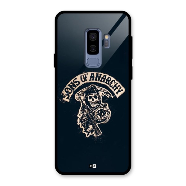 Sons Of Anarchy Glass Back Case for Galaxy S9 Plus