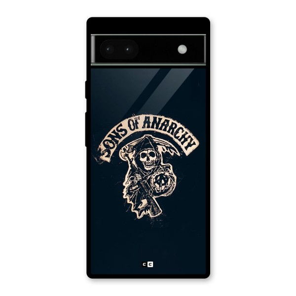 Sons Of Anarchy Glass Back Case for Google Pixel 6a