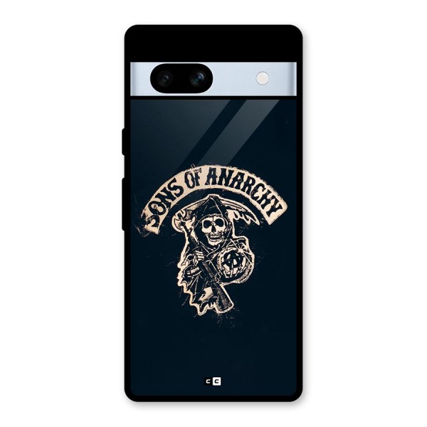 Sons Of Anarchy Glass Back Case for Google Pixel 7a