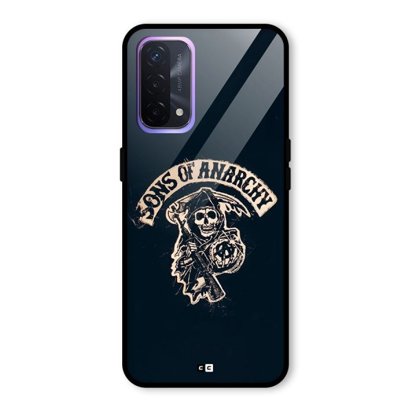 Sons Of Anarchy Glass Back Case for Oppo A74 5G