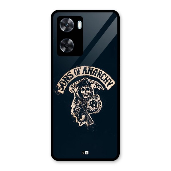 Sons Of Anarchy Glass Back Case for Oppo A77