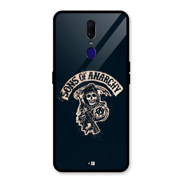 Sons Of Anarchy Glass Back Case for Oppo F11