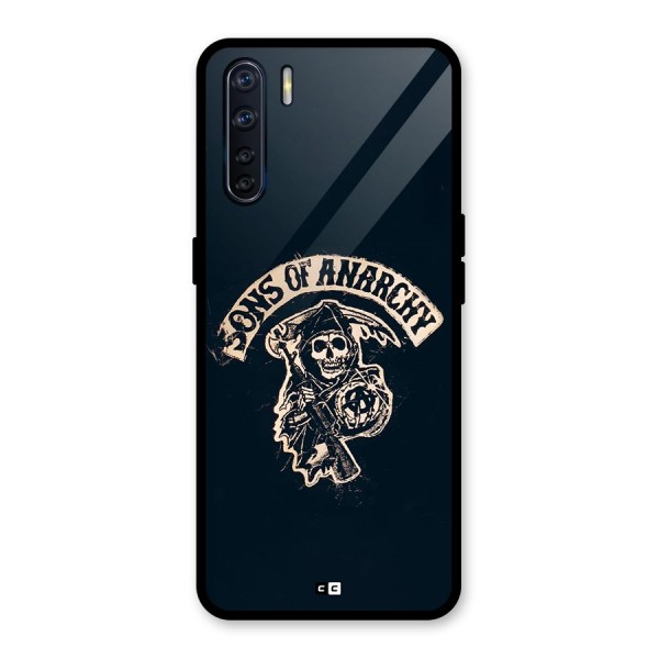 Sons Of Anarchy Glass Back Case for Oppo F15