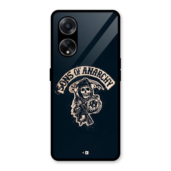 Sons Of Anarchy Glass Back Case for Oppo F23