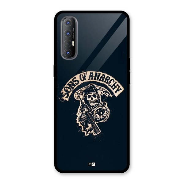 Sons Of Anarchy Glass Back Case for Oppo Reno3 Pro