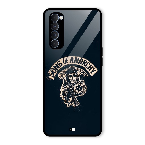 Sons Of Anarchy Glass Back Case for Oppo Reno4 Pro