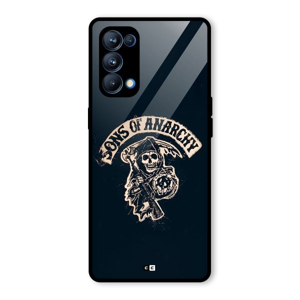 Sons Of Anarchy Glass Back Case for Oppo Reno5 Pro 5G