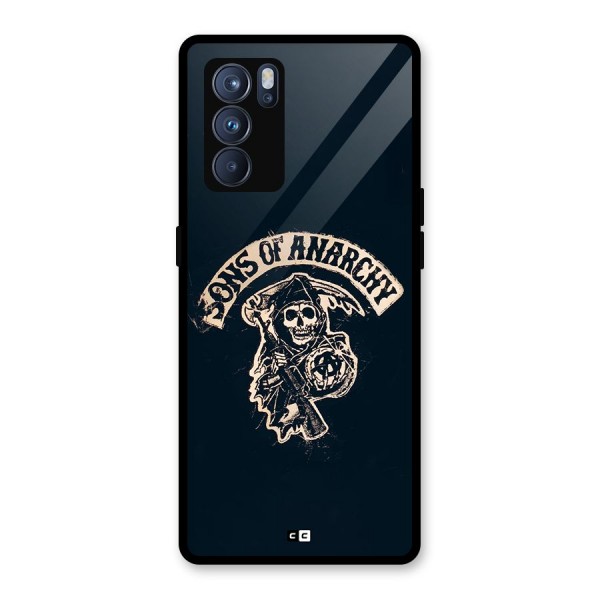 Sons Of Anarchy Glass Back Case for Oppo Reno6 Pro 5G