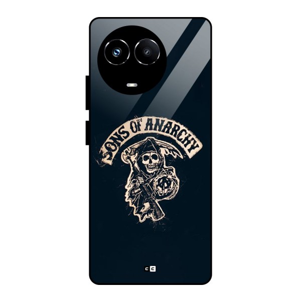 Sons Of Anarchy Glass Back Case for Realme Narzo 60X