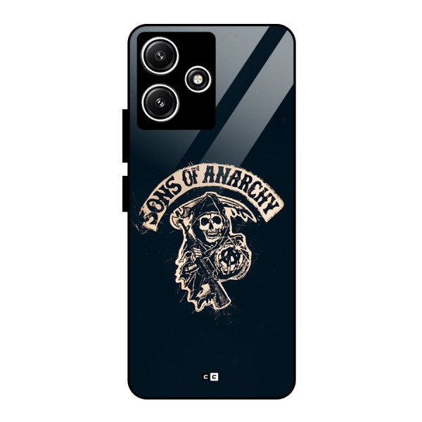 Sons Of Anarchy Glass Back Case for Redmi 12 5G