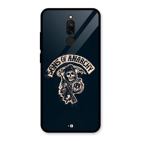 Sons Of Anarchy Glass Back Case for Redmi 8