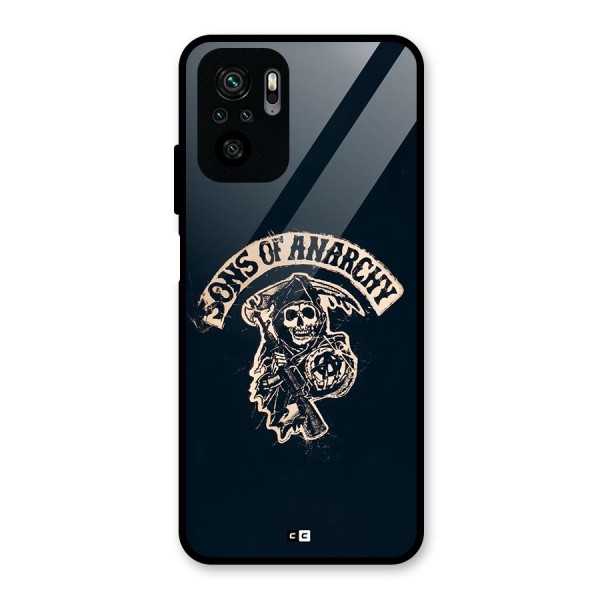 Sons Of Anarchy Glass Back Case for Redmi Note 10