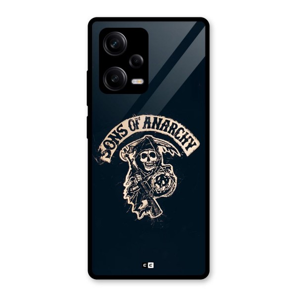 Sons Of Anarchy Glass Back Case for Redmi Note 12 Pro