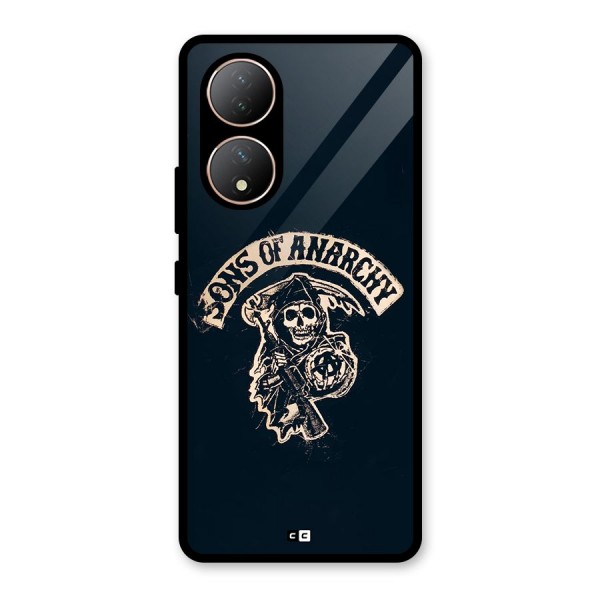 Sons Of Anarchy Glass Back Case for Vivo T2