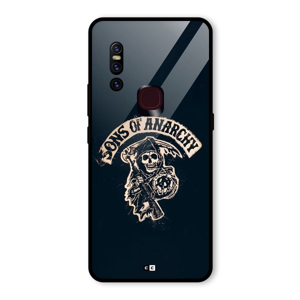 Sons Of Anarchy Glass Back Case for Vivo V15