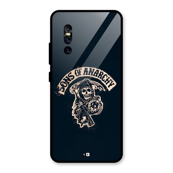 Sons Of Anarchy Glass Back Case for Vivo V15 Pro