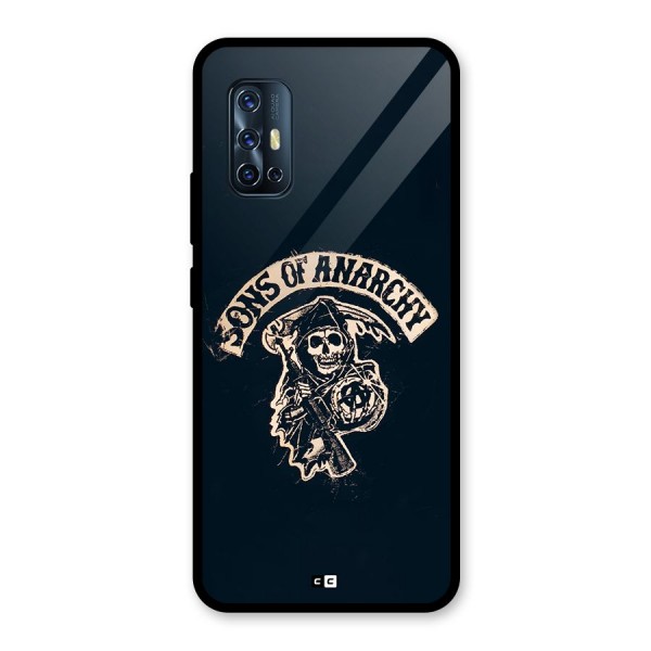 Sons Of Anarchy Glass Back Case for Vivo V17