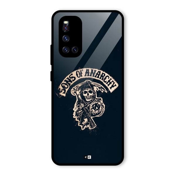 Sons Of Anarchy Glass Back Case for Vivo V19