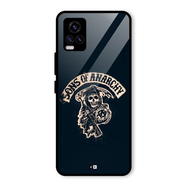 Sons Of Anarchy Glass Back Case for Vivo V20