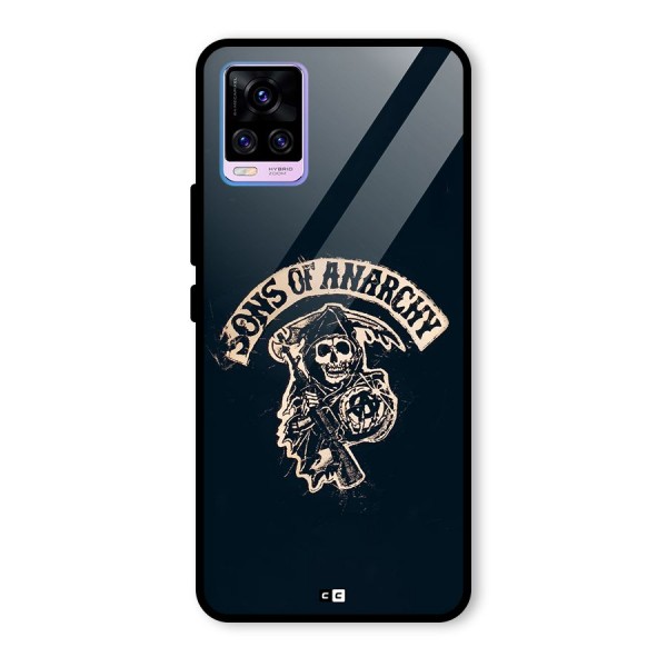 Sons Of Anarchy Glass Back Case for Vivo V20 Pro