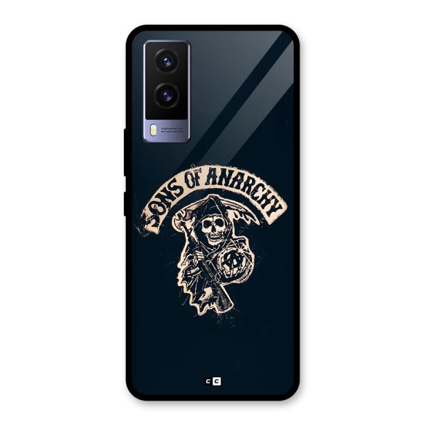 Sons Of Anarchy Glass Back Case for Vivo V21e 5G