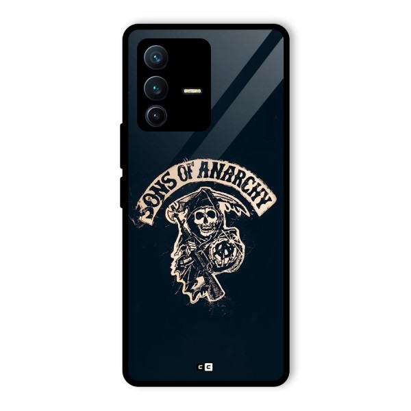 Sons Of Anarchy Glass Back Case for Vivo V23 Pro