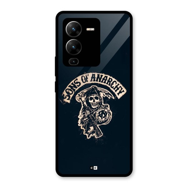 Sons Of Anarchy Glass Back Case for Vivo V25 Pro