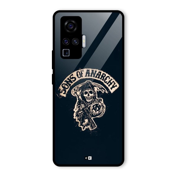 Sons Of Anarchy Glass Back Case for Vivo X50 Pro