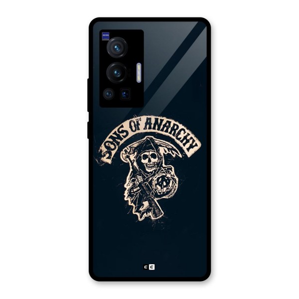 Sons Of Anarchy Glass Back Case for Vivo X70 Pro