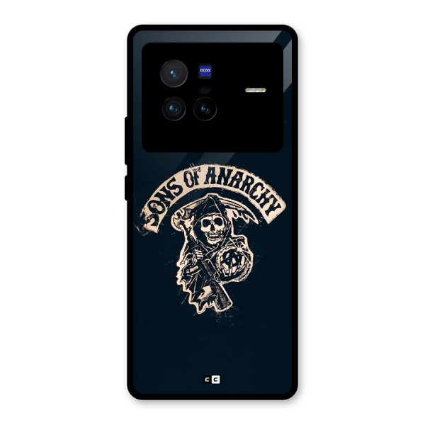 Sons Of Anarchy Glass Back Case for Vivo X80