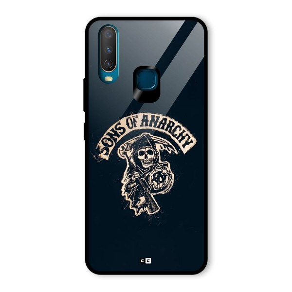 Sons Of Anarchy Glass Back Case for Vivo Y15